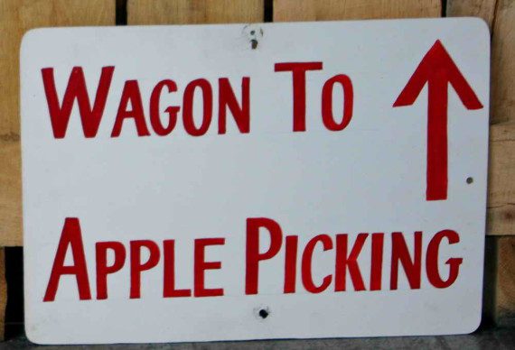 To wagon sign