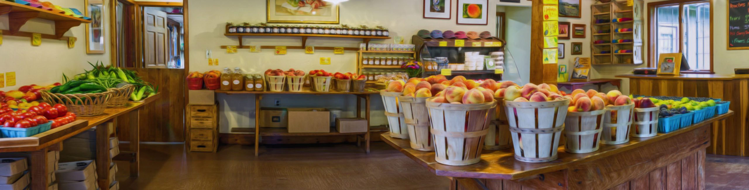 Market interior